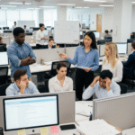 An employee repeatedly clarifying unclear leadership communication for colleagues, illustrating the translation debt pattern.